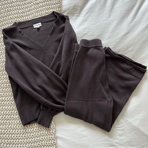 The Drop Sweater Set